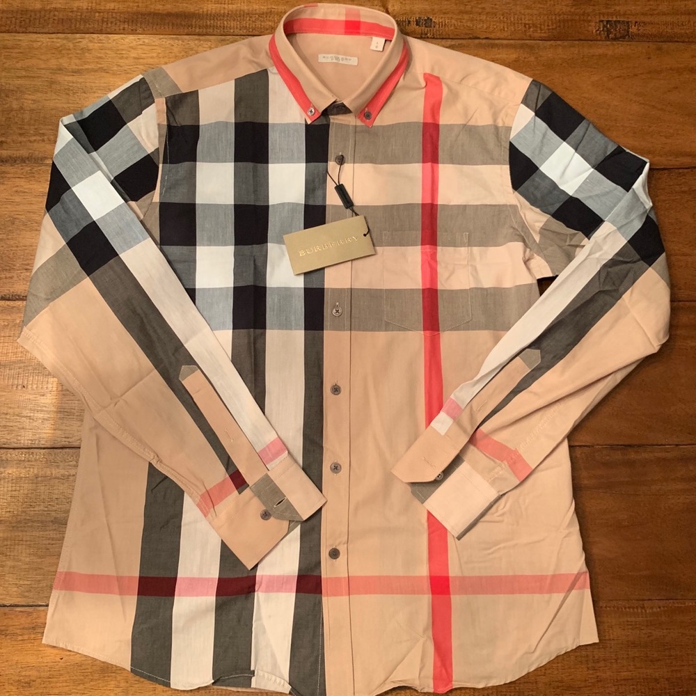 Burberry Brit Long Sleeve Men’s Shirt